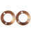 2Pcs 64mm Flat Coffee Burrs Replacement Parts for Espresso Machine Coating Surface 4