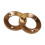 2Pcs 64mm Flat Coffee Burrs Replacement Parts for Espresso Machine Coating Surface 5