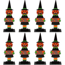 Halloween 2025 Wooden Cartoon Table Toppers Table Decoration Centerpiece Sign Ornament