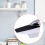 Silver Adjustable Glass Clamp Clip Shelf Bracket Holder for Glass Panel L 2