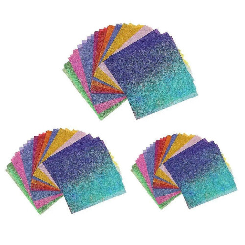 50 Sheets Gradient Origami Paper Multicolor Square for Kids Adults Crafts 2