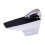 Silver Adjustable Glass Clamp Clip Shelf Bracket Holder for Glass Panel L 4