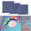 50 Sheets Gradient Origami Paper Multicolor Square for Kids Adults Crafts 4