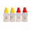 Two Clear Dressing Bottles for Kitchen Condiments 2 Pcs 1