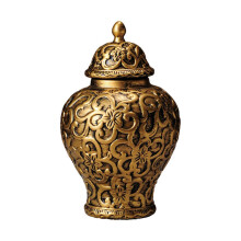 Elegante chinesische Porzellan-Ingwervase, Tischdekoration, Pflanzenhalter, Tischornament, klein