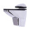 Silver Adjustable Glass Clamp Clip Shelf Bracket Holder for Glass Panel S 4