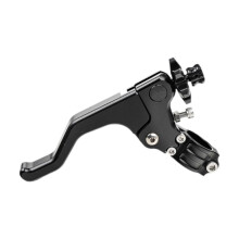 Kurzer Stunt-Kupplungs- und Bremshebel 22 mm für Honda CBR600 F2 F3 F4 F4i 650F 600 schwarz
