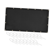 Protezione termica ignifuga per griglie, paraschizzi, pareti, terrazze e recinzioni, resistente al calore, 91,5 cm x 183 cm