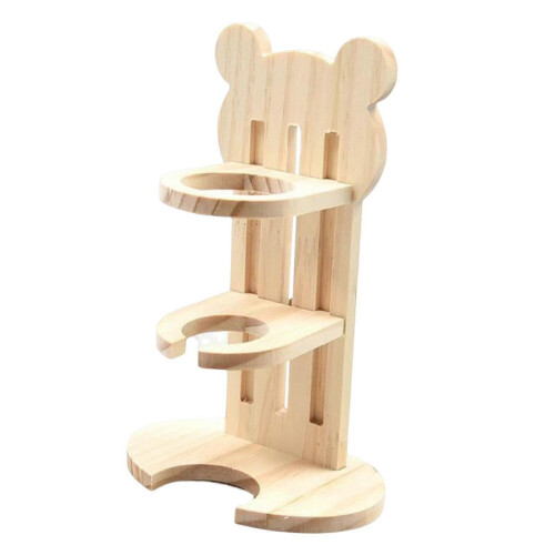 Adjustable Rabbit Drinker Water Bottle Stand with Auto Dispenser Rack for Small Animals Style A 2
