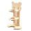 Adjustable Rabbit Drinker Water Bottle Stand with Auto Dispenser Rack for Small Animals Style A 4