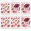 6 Sheets Realistic Fake Scar Sticker Halloween Props 1