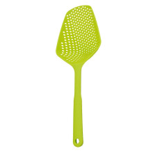 Rapid Drain Ergonomic PP Material Scoop Colander Multipurpose Cooking Utensil