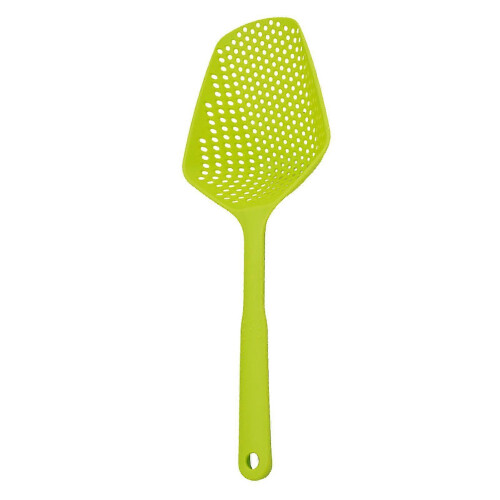 Rapid Drain Ergonomic PP Material Scoop Colander Multipurpose Cooking Utensil