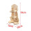 Adjustable Rabbit Drinker Water Bottle Stand with Auto Dispenser Rack for Small Animals Style B 4