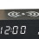 Wireless Charging LED Display Alarm Clock for Home Bar Table Decor Black 4