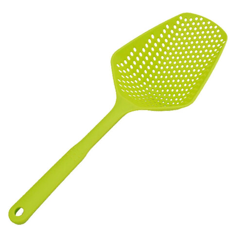 Rapid Drain Ergonomic PP Material Scoop Colander Multipurpose Cooking Utensil 2