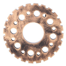 Steampunk Wooden Gear Model Wall Hanging Mural Decal Home Decor Gift Modern Fashion #4 12cm