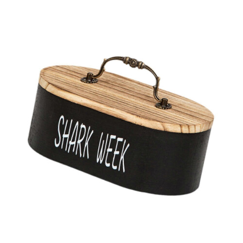 Wooden Oval Organizer Desktop Storage Box Multipurpose Jewelry Case black A 2