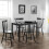 Set Of 2 Hudson Black Dining Chairs 5