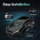 BOTSLAB 4K Dash Cam Front and Rear, with Hardwire Kit, STARVIS, 64 GB Card 8