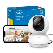 Tapo C210 2K 3MP Pan/Tilt Indoor Security Camera Pet Camera House Security