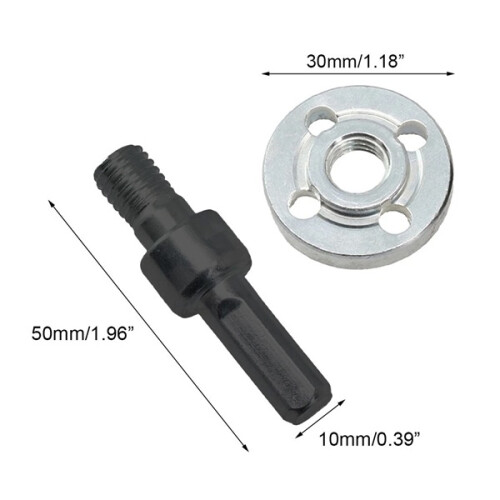 Angle Grinder Connecting Rod Adapter 10mm For Electric Drill Replacement UK 1