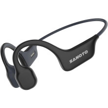 SANOTO bone conduction headphones, Open Ear Bluetooth 5.0 Headphones Sports Bone Conduction Wireless IPX7 Waterproof Sweatproof Sports Headphones