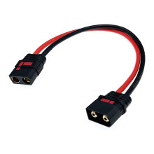 QS8-S Female to QS8 Male Extension Cable Silicone 10AWG 30cm for RC Drone Lipo Battery Electric Motorcycle E-Bike Cable