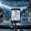 GPS Wireless Bike Computer Cycling Speedometer Odometer with Auto Backlight Altitude Speed Mileage Speed Meter 8
