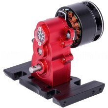 Metal Vertical Gear Box High Performance Gearbox for 1/10 RC Crawler Car TRX4 Axial SCX10 Upgrade Parts A
