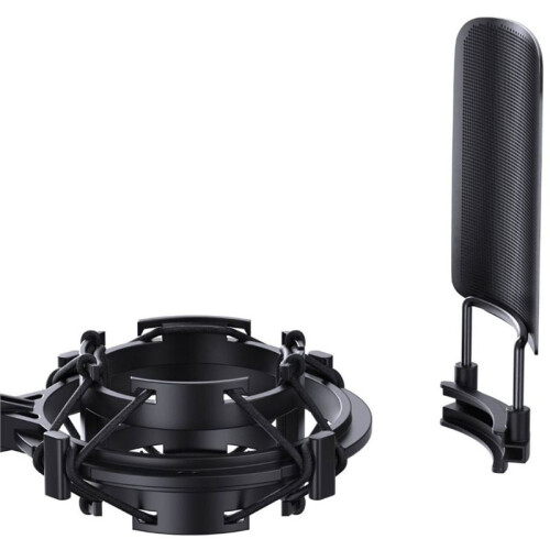 Microphone Shock Mount Compatible with for  AT2020/AT2035/AT2050, Includes A High-Quality  Filter. 2