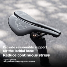 ROCKBROS Bike Saddle Hollow Bike Saddle Comfort Breathable Bicycle for Mountain Road Folding Bike for Men Women