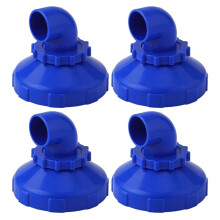 4pcs Pool Inlet Nozzle for Above Ground Swimming Pool Accessories, Adjustable Directional Water Outlet Fittings