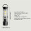 4Pc  LED Keychain Flashlight USB Rechargeable, Magnetic Super Bright Emergency Warning Light for Outdoor 7