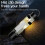 4Pc  LED Keychain Flashlight USB Rechargeable, Magnetic Super Bright Emergency Warning Light for Outdoor 5