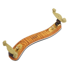 IRIN Apoyahombros Ajustable de Arce para Violín - Almohadilla de Esponja Suave y Mentonera para Violines de Madera de Tamaño 4/4-3/4