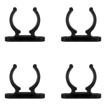 4pcs Boat Hook Holder Boat Ladder Paddle Storage Clip,Ladder Hooks Spring Clamp Bracket