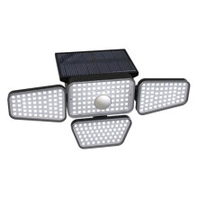 270LED Solar Wall Light Outdoor Waterproof Motion Sensor Garden Lamp Villa Courtyard Pathway Security Light