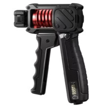 Adjustable 5 to 60KG Electronic Counting Hand Grip Strengthener Steel Spring Non Slip Wrist Training Gear for Beginners