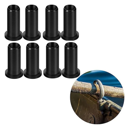 8 Pcs Oar Lock Socket Insert Oar Lock Socket Bushing Oar Lock Socket Boat Tool Holder Oar Sleeve Protector 2