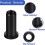 8 Pcs Oar Lock Socket Insert Oar Lock Socket Bushing Oar Lock Socket Boat Tool Holder Oar Sleeve Protector 9
