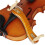 Violin Shoulder Rest, 4/4/3/4, Maple Wood Back, Includes Cleaning Cloth, Classic Thickened Sponge, Adjustable Shoulder 6