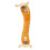 Violin Shoulder Rest, 4/4/3/4, Maple Wood Back, Includes Cleaning Cloth, Classic Thickened Sponge, Adjustable Shoulder 3
