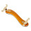 Violin Shoulder Rest, 4/4/3/4, Maple Wood Back, Includes Cleaning Cloth, Classic Thickened Sponge, Adjustable Shoulder 4