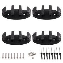 4 Pack Kayak Anchor Cleats, Boats Anchor Cleats Accessories, Rope Holder for Deck Marine Rigging Tie Down