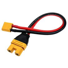 Connecteur Femelle AS150U Vers Mâle XT90, Câble 8AWG de 30 cm, pour Chargeur de Drone Permanent en Vol