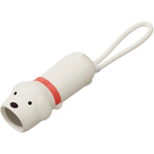 Cute Silicone Flashlight Rechargeable Animal Hanging Night Light for Camping Night Walks Animal Flashlights Dog