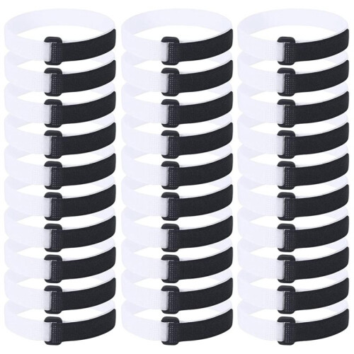 50pcs Soccer Goal Net Straps - Adjustable & Reusable  Net Fixing Bands for Secure Training & Match 1