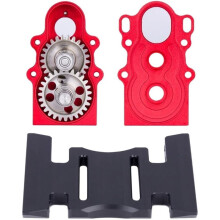 Caja de Engranajes Vertical Metálica de Alto Rendimiento para Coche RC Crawler 1/10 TRX4 para Axial SCX10 Piezas de Mejora B
