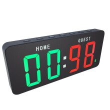 Akumulatorowa Magnetyczna Tablica Wyników LED do Bilarda - Przenośny Timer i Licznik Punktów do Zawodów, Siłowni Domowej i Sportu